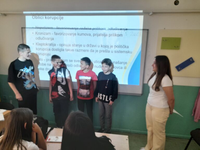 Шта знаш о корупцији?